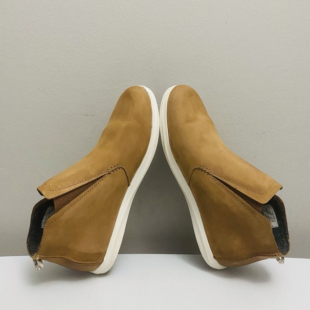 Olukai HAWAI'ILOA MANU HOPE Women's 9 Leather Sneaker Booties 20397-FX18 Brown - Picture 9 of 13